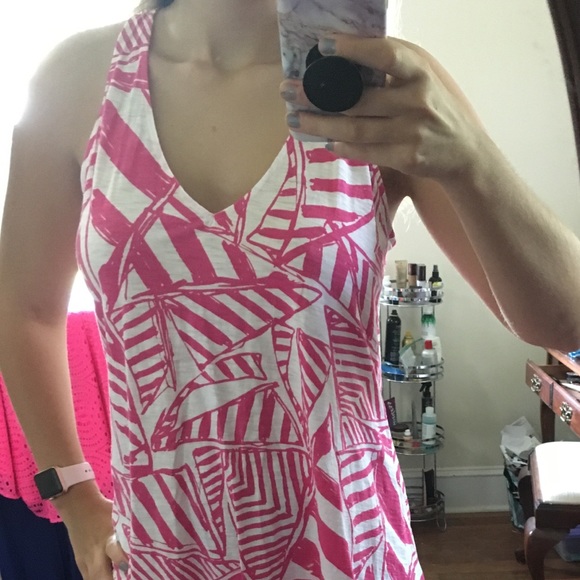 Lilly Pulitzer Sailboat Tank - Picture 2 of 2